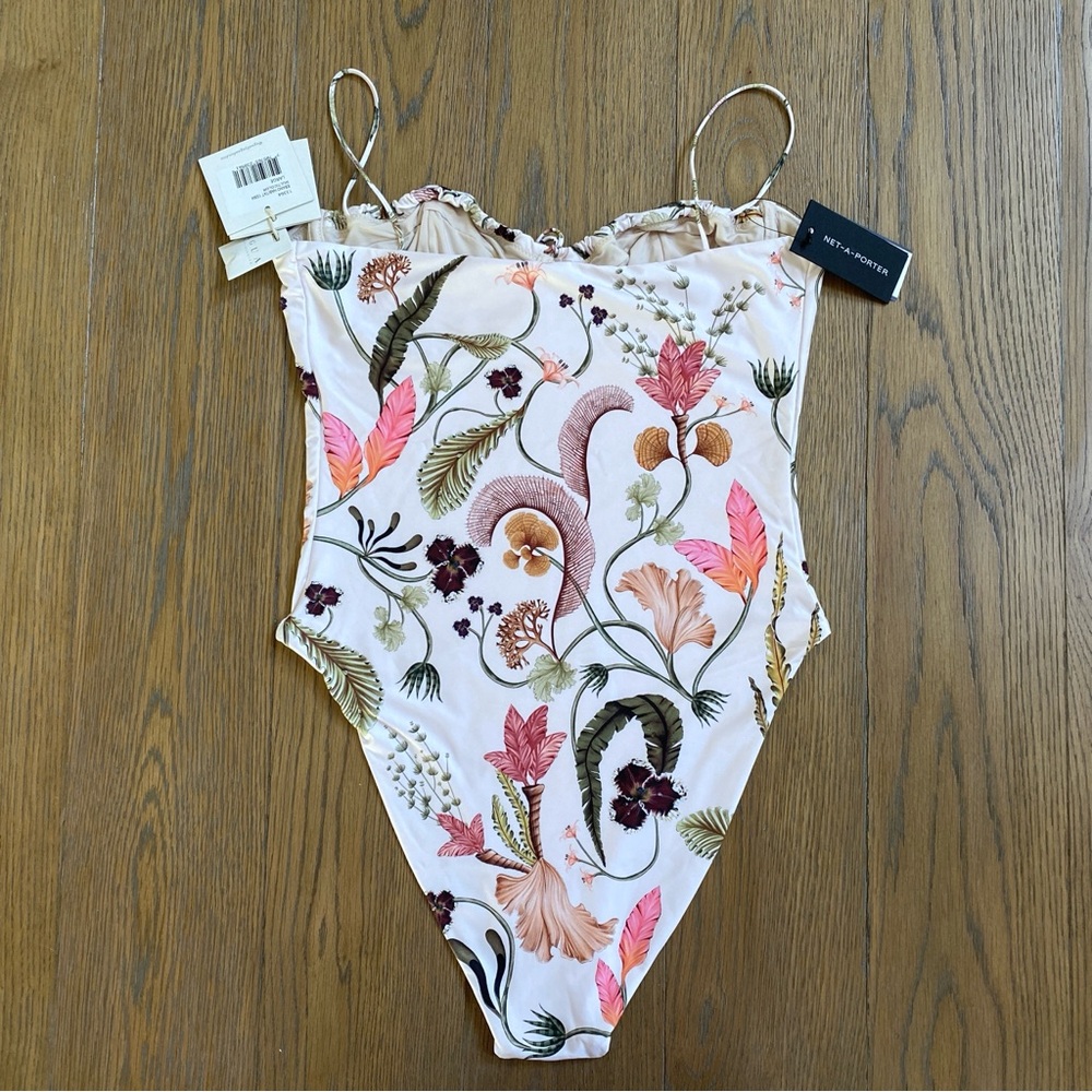 Agua by Agua Bendita Ebano One-Piece Swimsuit sz L - Picture 12 of 15